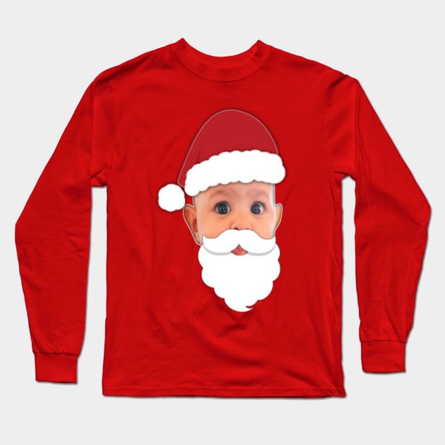 Baby santa Long Sleeve T-Shirt by Aassu Anil